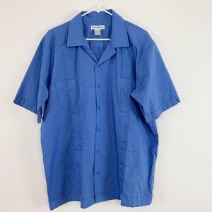 Tropical Breeze Havana Mens Shirt XL Button Down